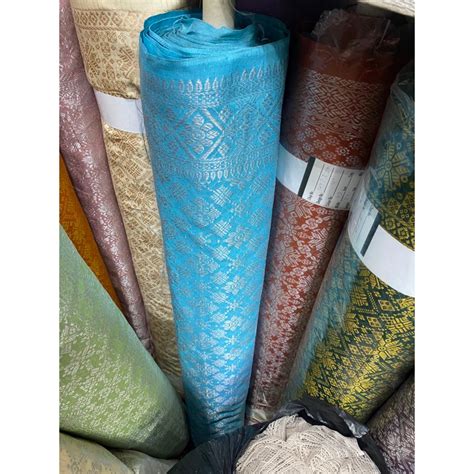 Jual Bahan Songket Songket Tenun Semi Palembang Shopee Indonesia