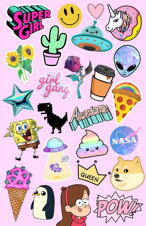 Stickers Tumblr Wallpapers - Wallpaper Cave