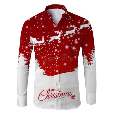 Pmuybhf Male S White Dress Shirt July 4th Men S Casual Long Sleeve Autumn Winter Christmas 3d