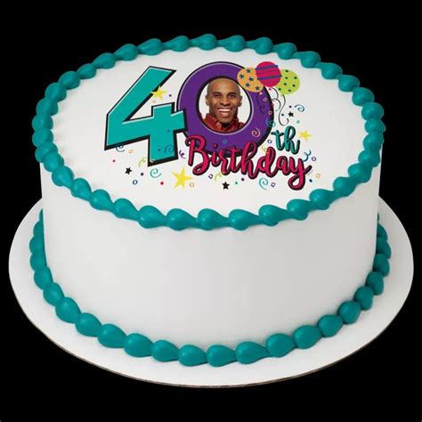 Happy 40th Birthday Cake | Online Cake Ordering | Miles Farmers Market