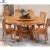 8 Seat Wooden Rotating Dining Round Table And Chair Set Buy Upscale