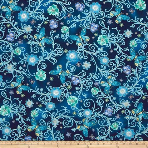 Floral Impressions Cotton Print for Quilting and Home Decor