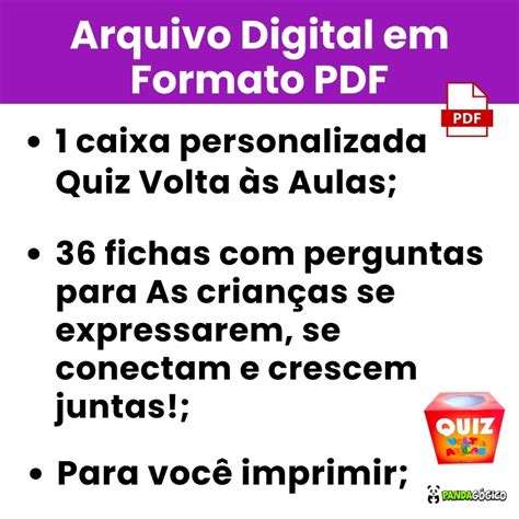 Arquivo Quiz Volta às Aulas Pandagógico