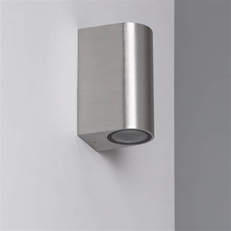 Aplique De Pared Exterior Aluminio Iluminaci N Doble Cara Big Gala