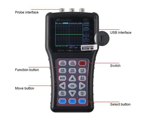 Digitalni ručni osciloskop JDS6052S 2x50MHz - Elektroleum