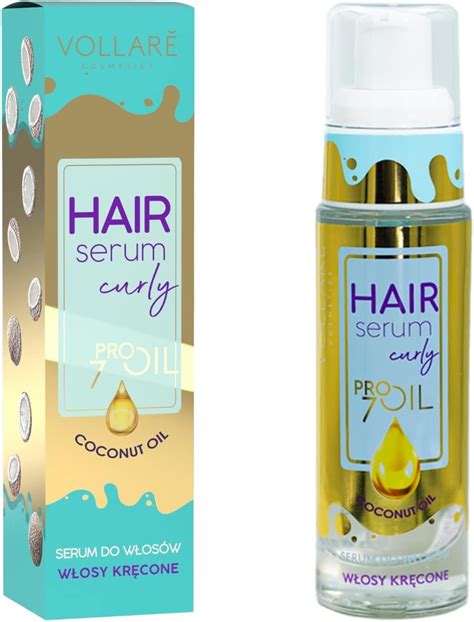 Vollaré Cosmetics Hair Serum Coconut Oil 30ml Hair Oil Care Serum