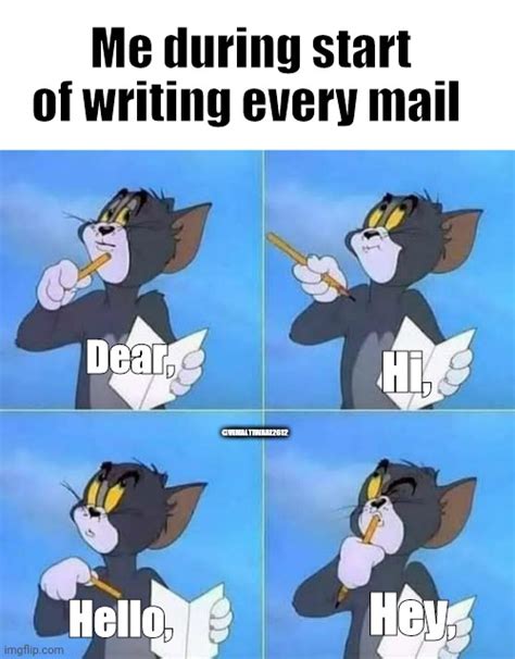 Office mail writing - Imgflip