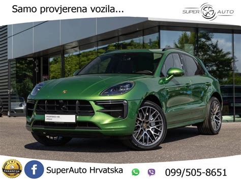 Porsche Macan Turbo 2 9 V6 PDK 440 KS ZRAČNI PANO ACC LED 2019 god