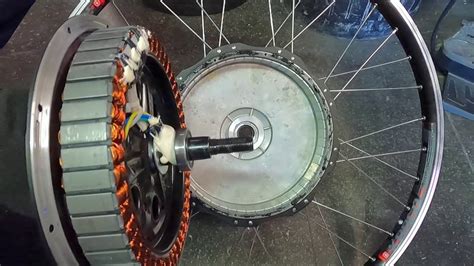 Ouverture et entretien d un moteur roue direct drive OZO pour vélo