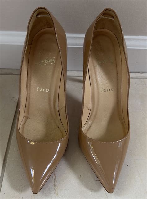 Christian Louboutin Nude Heels Pumps Gem