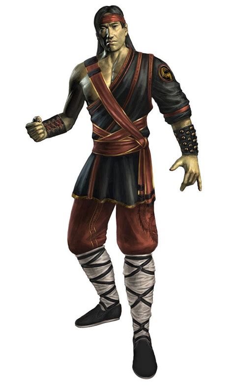 Liu Kang Characters And Art Mortal Kombat Mortal Kombat Art Mortal