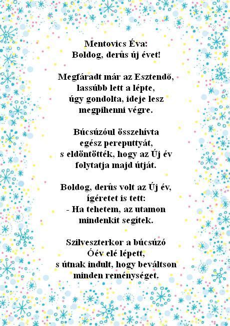 Pin by Pálfi Zsuzsanna on Versek mesék gyerekeknek Happy new year