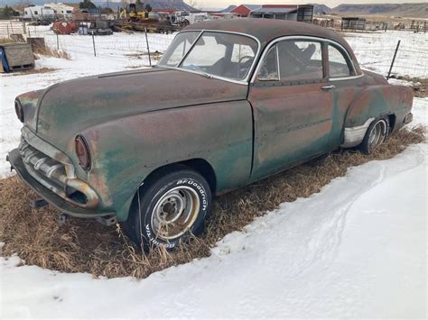 For Sale 1952 Chevrolet 2dr Club Coupe Project 2500 Larkspur