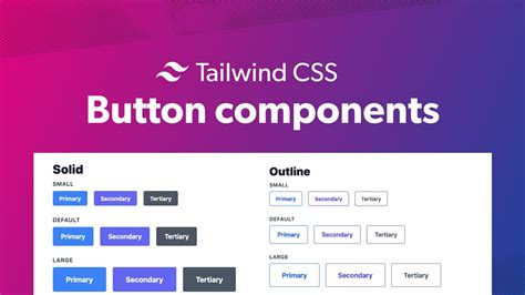 GitHub - justalever/tailwindcss-button-components: Tailwind CSS Button ...