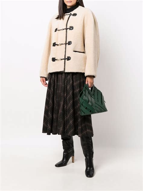 Buy Tot Me Teddy Shearling Jacket Neutrals At Off Editorialist