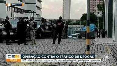 CETV 1ª Edição Fortaleza Operação da Polícia Federal desarticula