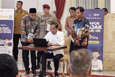 Jokowi Ma Ruf Amin Dan Para Menteri Lapor SPT Tahunan Kumparan