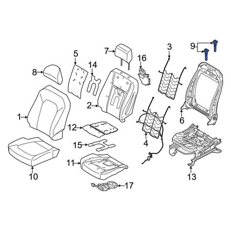 Exploring The Intricate Anatomy Of Ford Seat Parts