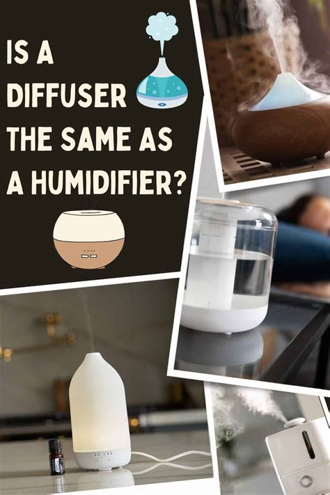 Humidifier Vs Diffuser What Is The Difference