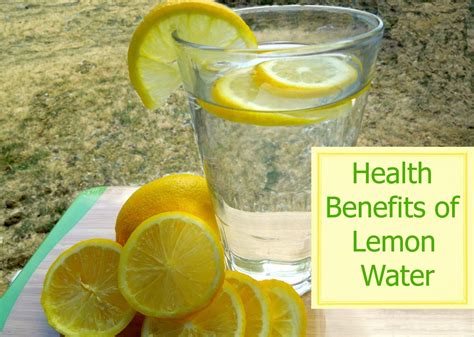 Health Personality And Lifestyle Health Benefits Of Lemon Water