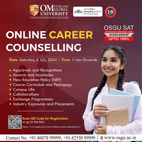 Online Career Counselling Om Sterling Global University