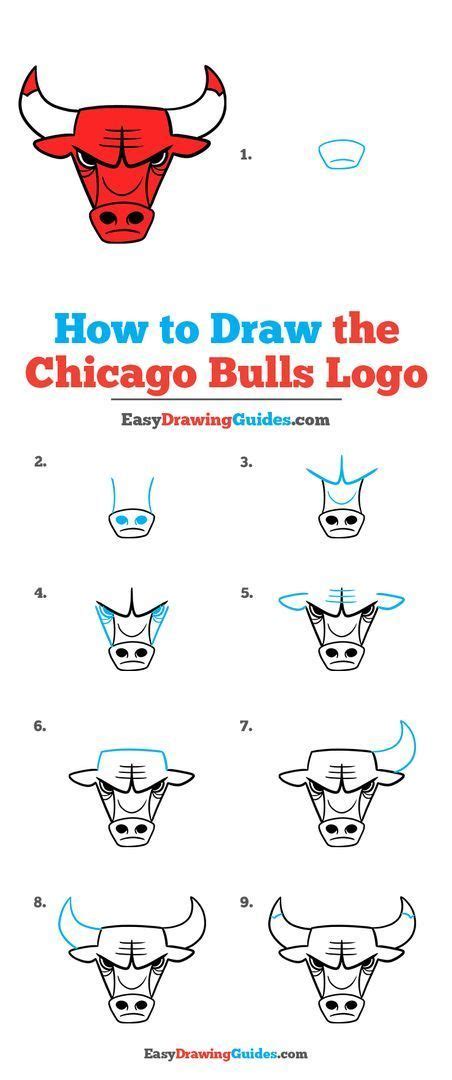 Chicago Bulls Logo Drawing Lesson Free Online Drawing Tutorial For