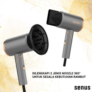 Jual Senus Pro Travel Hair Dryer Pengering Rambut Lipat W