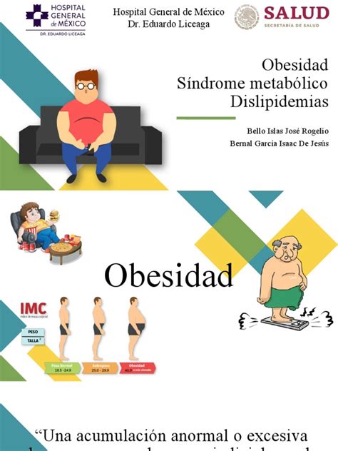 Obecidad Sx Metabolico Y Dislipidemias Pdf Obesidad Lipoproteína