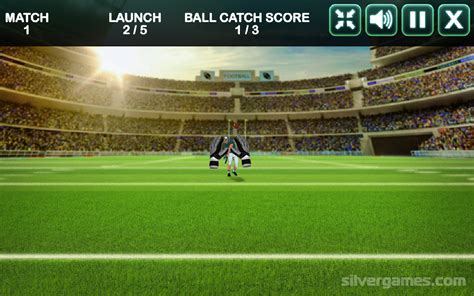 American Football Challenge - Play Online on SilverGames 🕹️