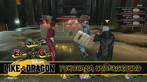 Yakuza Like A Dragon Yokohama Underground Dungeon Walkthrough Youtube