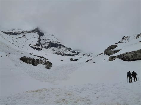 Grand Etrèt Glacier, Gran Paradiso National Park, Snow cover ...