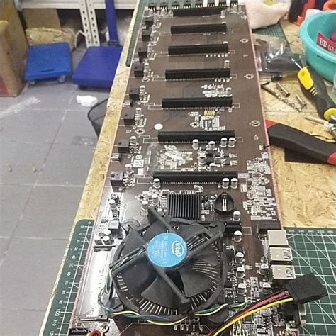 B Gpu Mining Motherboard Riser Riserless Matx Graphic Card Pcie