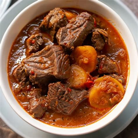 Spanish Beef Stew Recipe Hearty Flavorful Dish