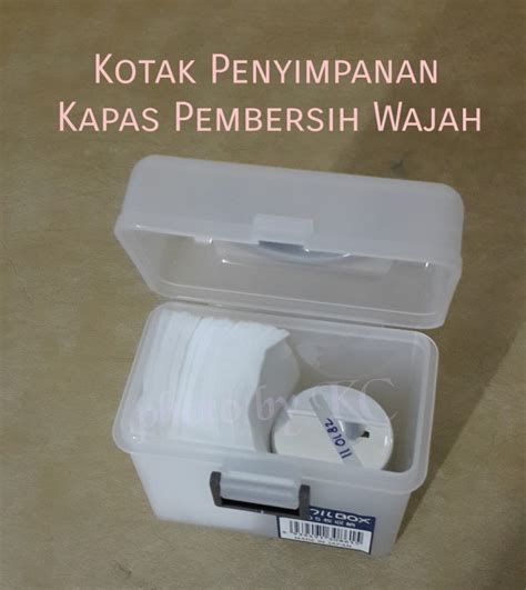 Jual Japan Kotak Penyimpanan Kapas Wajah Pembersih Muka Face Mini