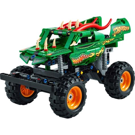 LEGO Technic 42149 Monster Jam Dragon Monster Truck Toy | Smyths Toys ...