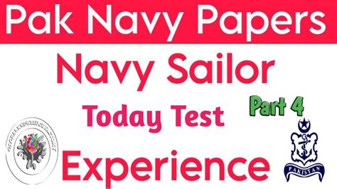 Pak Navy Sailor Test Experience Today Pak Navy Sailor Test