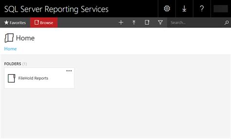 Configuring Microsoft Sql Server Reporting Services Ssrs Filehold Dms