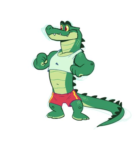 Kroko, the athlete crocodile has to runaway from... - Piti Yindee's