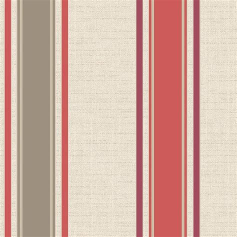 Red cream striped wallpaper texture seamless 11943