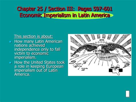 Ppt Chapter 25 Section Iii Pages 597 601 Economic Imperialism In