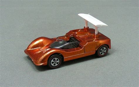 Hot Wheels Redline Chaparral 2g Orange 1969 Hot Wheels Toy Car Hot