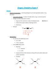 Organic Chemistry Exam Pdf Organic Chemistry Exam Alkenes O