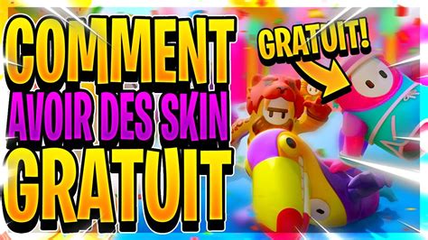 Comment Avoir Des Skin Et Des Objet Gratuit Sur Fall Guys Youtube