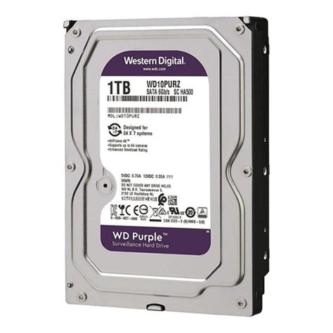 Disco R Gido Hd Interno Western Digital Wd Purple Wd Purz Tb Roxo