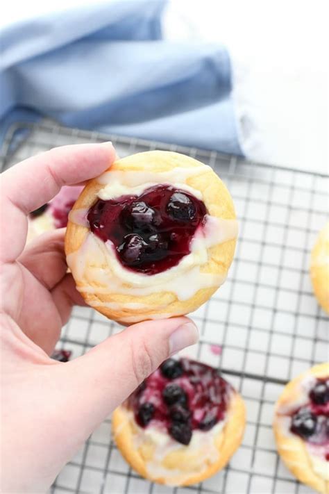 Easy Blueberry Cream Cheese Danish Savvy Saving Couple