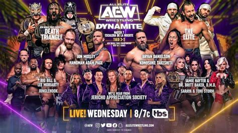 Aew Dynamite Card Tonight 11123 Full Preview And Lineup