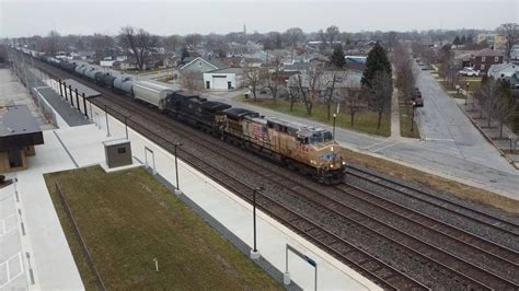 Trains At Hammond Whiting Amtrak Station CP 507 Part 2 12 7 2022