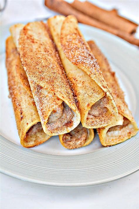 Keto Crispy Cinnamon Cream Cheese Roll Ups Easy To Make