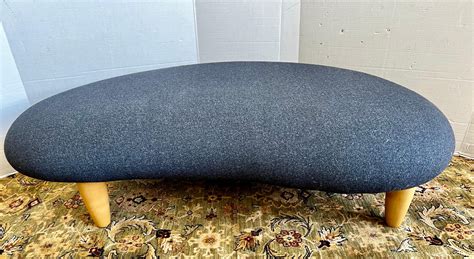 Signed Vitra Isamu Noguchi Freeform Cloud Large Biomorphic Sofa And