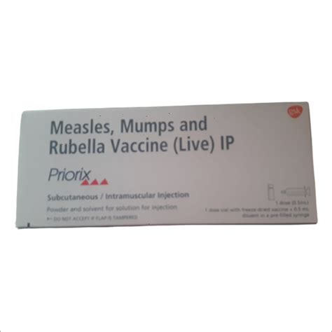 Measles Mumps And Rubella Vaccine Injection At Best Price In Mumbai Trimurti Drug House